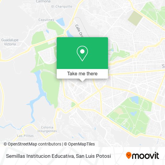 Semillas Institucion Educativa map