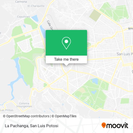 Mapa de La Pachanga