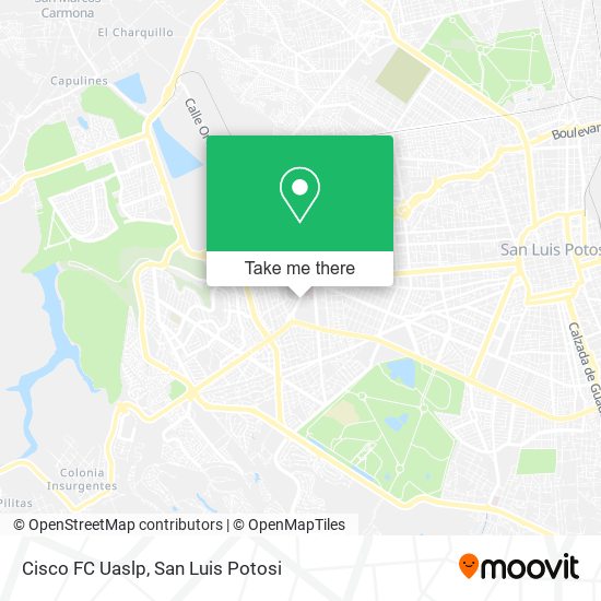 Cisco FC Uaslp map