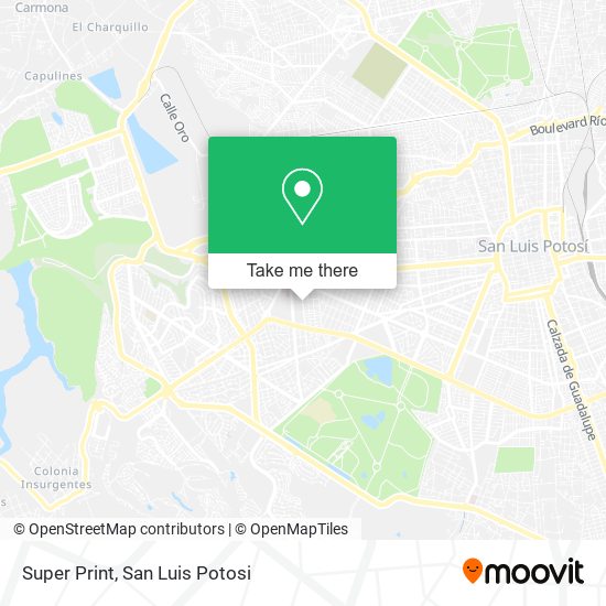 Super Print map