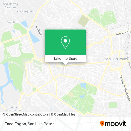Taco Fogon map