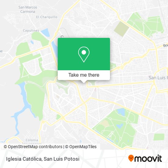 Mapa de Iglesia Católica