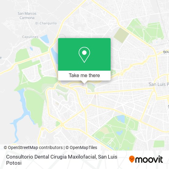 Consultorio Dental Cirugia Maxilofacial map