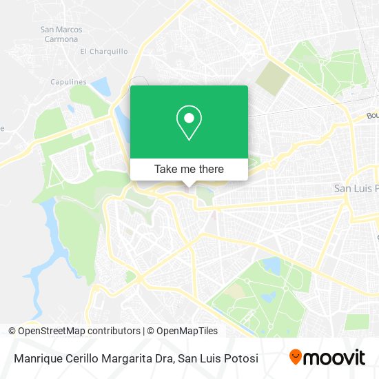 Manrique Cerillo Margarita Dra map