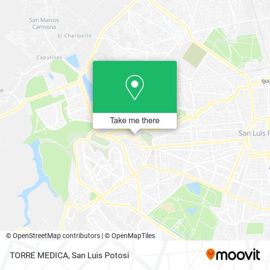 TORRE MEDICA map