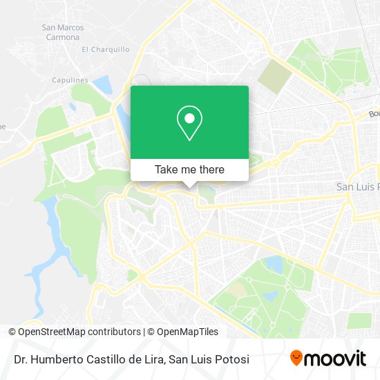 Dr. Humberto Castillo de Lira map