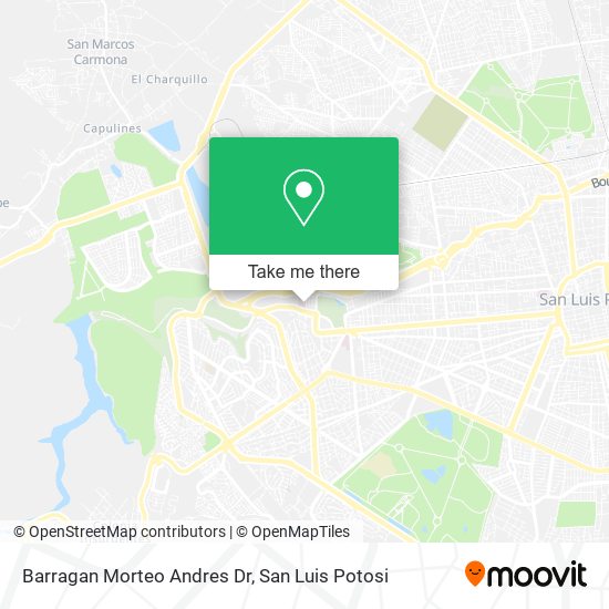 Mapa de Barragan Morteo Andres Dr