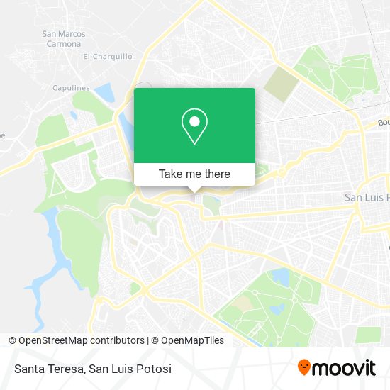 Mapa de Santa Teresa