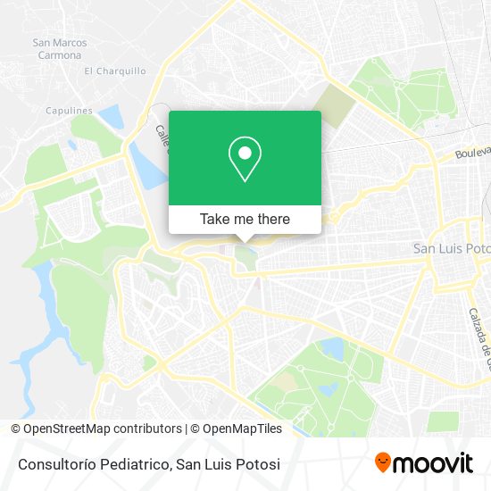 Consultorío Pediatrico map