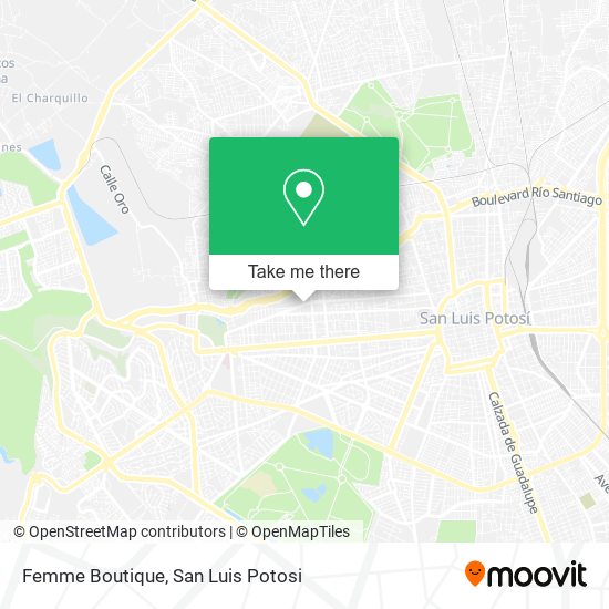 Femme Boutique map
