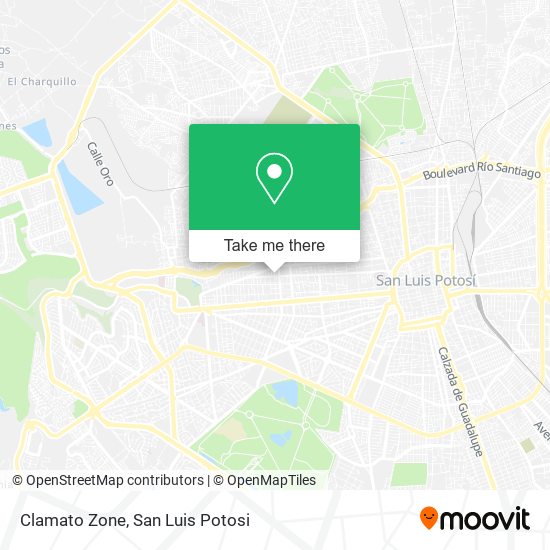Clamato Zone map