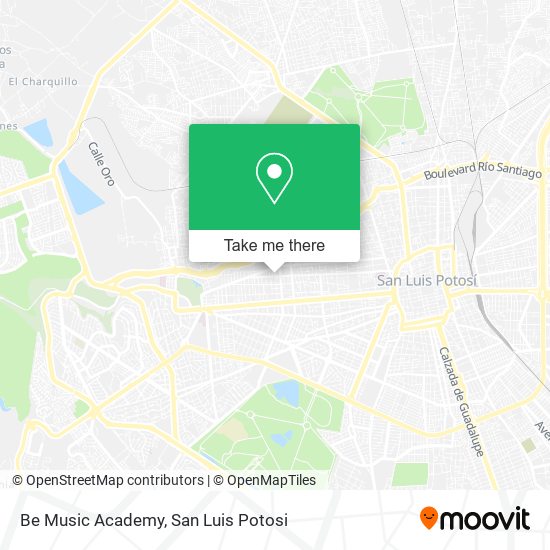 Mapa de Be Music Academy