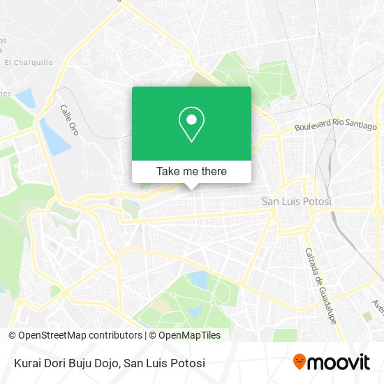 Kurai Dori Buju Dojo map