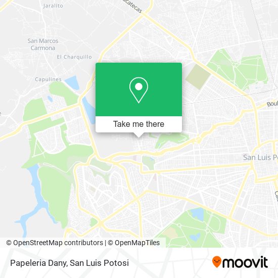 Papeleria Dany map