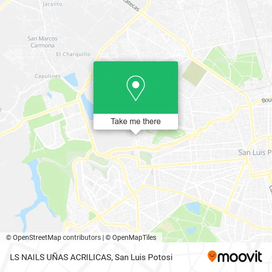 Mapa de LS NAILS UÑAS ACRILICAS