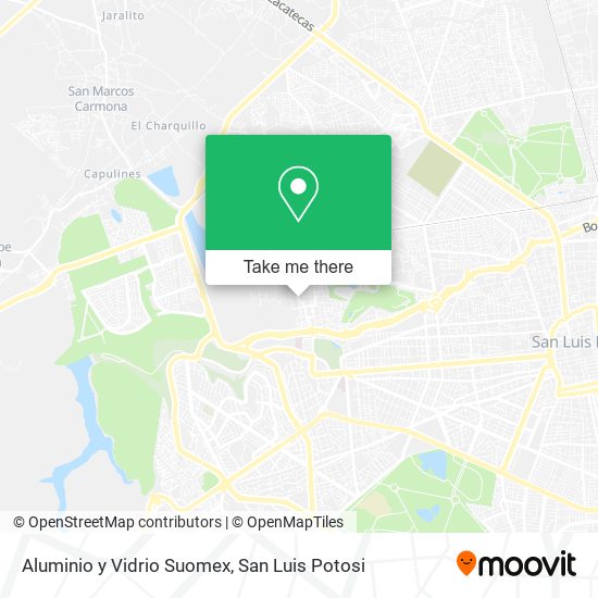 Mapa de Aluminio y Vidrio Suomex