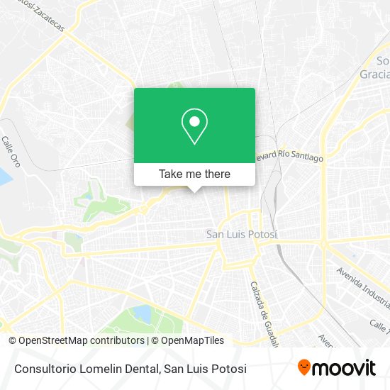 Consultorio Lomelin Dental map