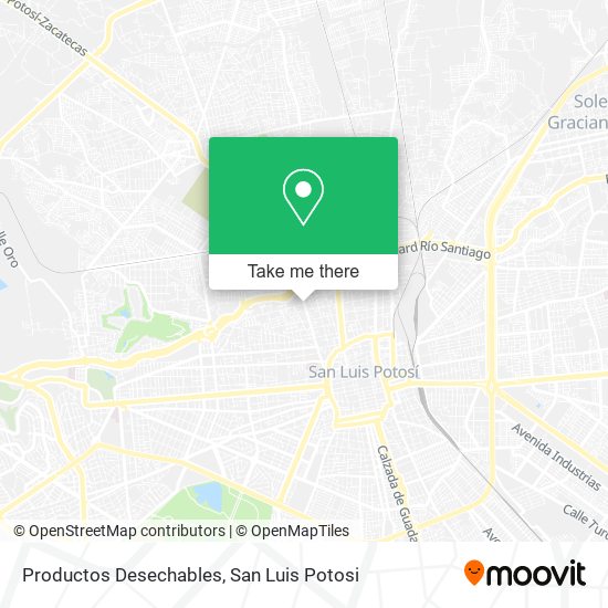 Productos Desechables map