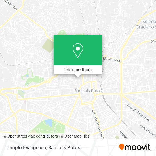 Mapa de Templo Evangélico