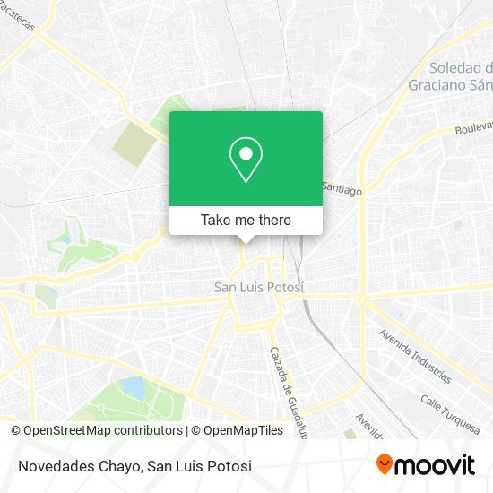 Novedades Chayo map