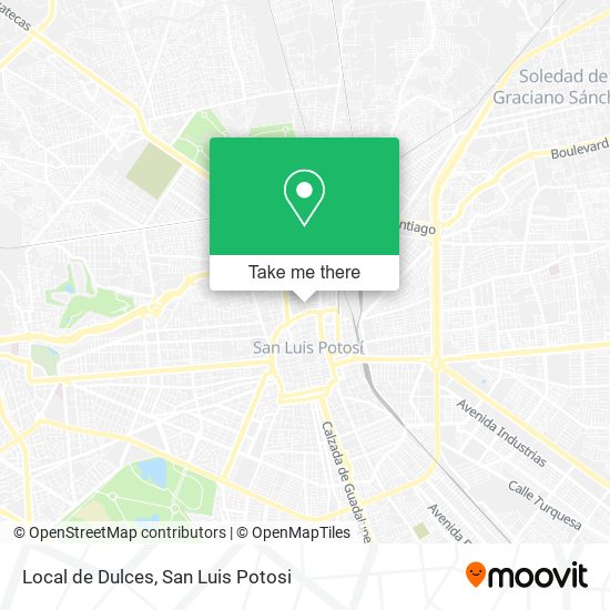 Local de Dulces map