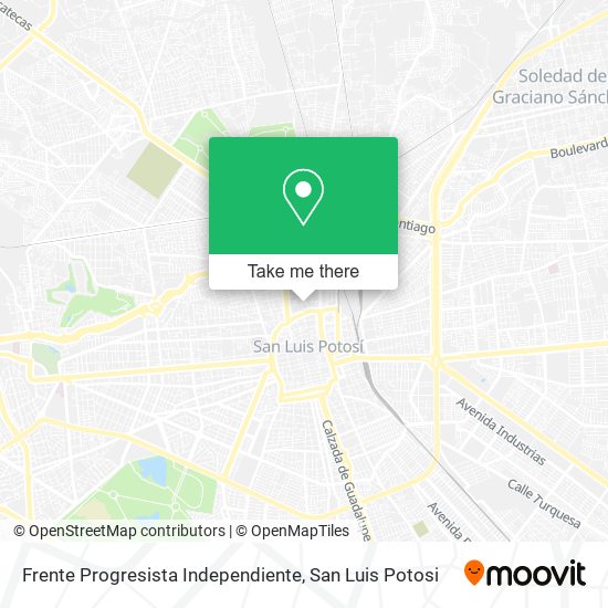 Frente Progresista Independiente map