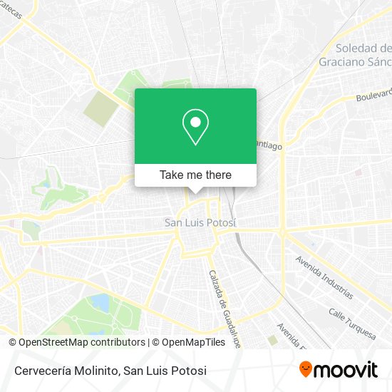 Cervecería Molinito map