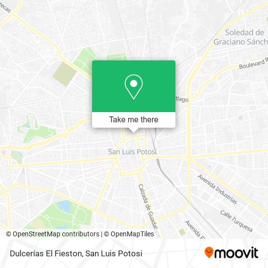 Mapa de Dulcerías El Fieston