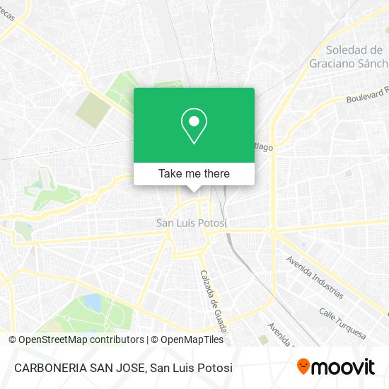 Mapa de CARBONERIA SAN JOSE