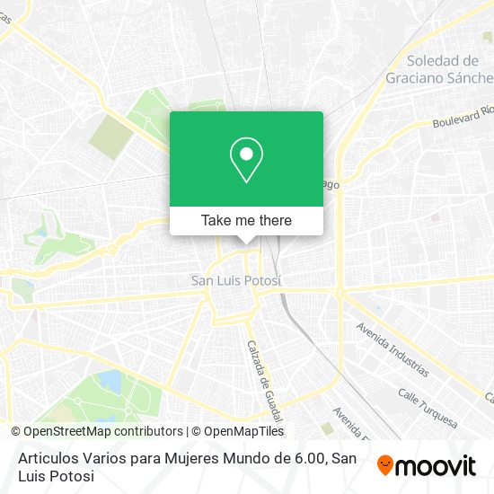 Articulos Varios para Mujeres Mundo de 6.00 map