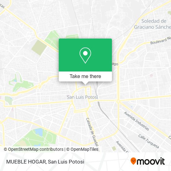 Mapa de MUEBLE HOGAR
