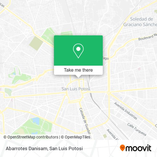Abarrotes Danisam map