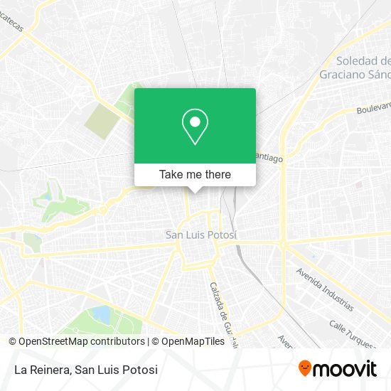 La Reinera map