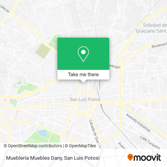 Muebleria Muebles Dany map