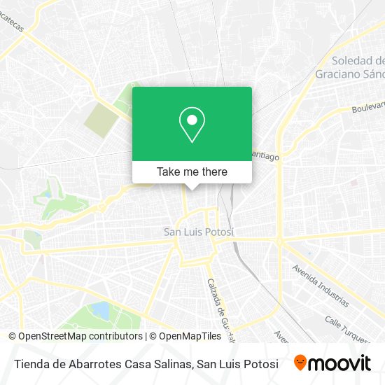 Tienda de Abarrotes Casa Salinas map