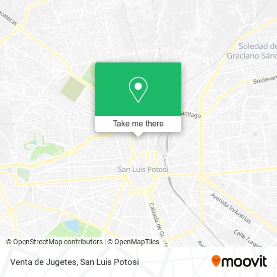 Venta de Jugetes map