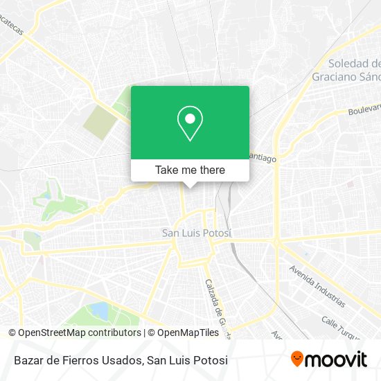 Bazar de Fierros Usados map