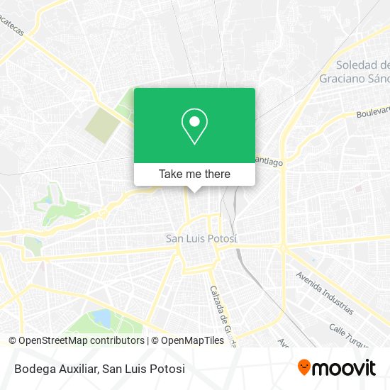 Bodega Auxiliar map