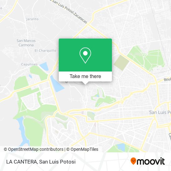 LA CANTERA map