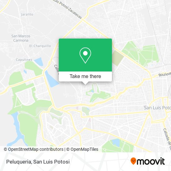 Peluqueria map