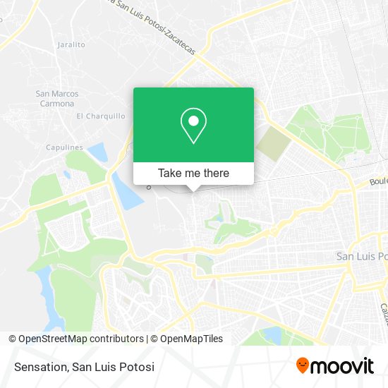 Sensation map