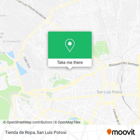 Tienda de Ropa map