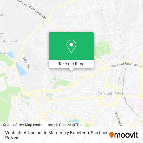 Venta de Articulos de Merceria y Boneteria map