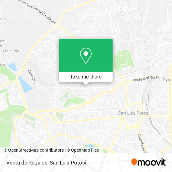 Venta de Regalos map