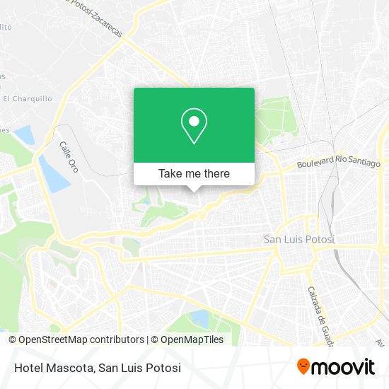 Hotel Mascota map