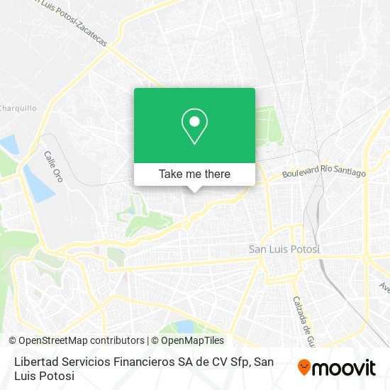 Libertad Servicios Financieros SA de CV Sfp map