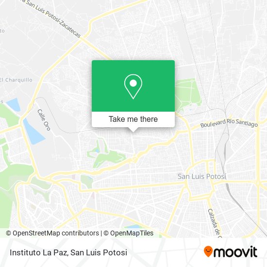 Mapa de Instituto La Paz