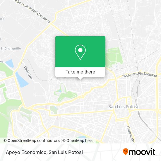 Mapa de Apoyo Economico
