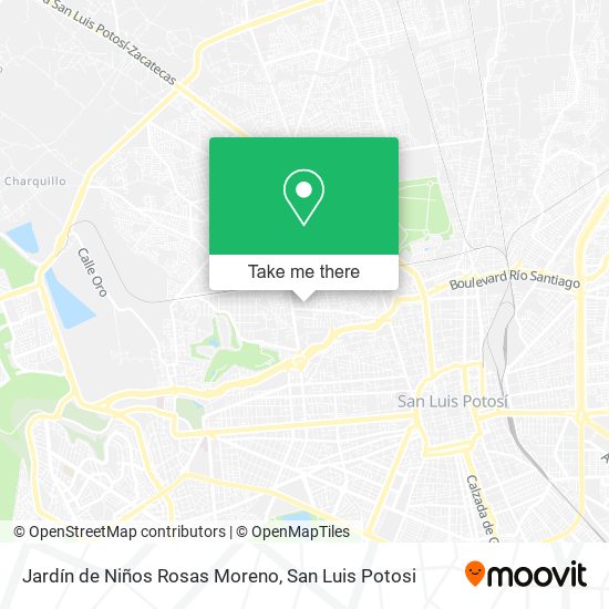 Jardín de Niños Rosas Moreno map