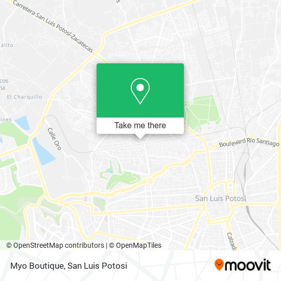 Mapa de Myo Boutique